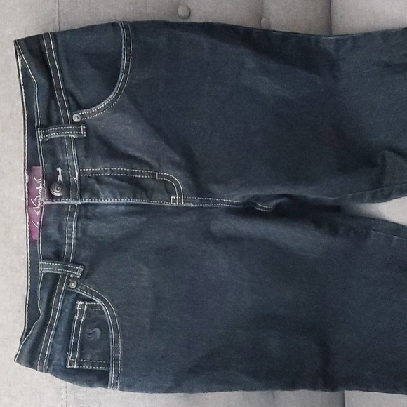 Gloria Vanderbilt jeans women's size 4p 4 petite blue dark demin jeans - Picture 7 of 14